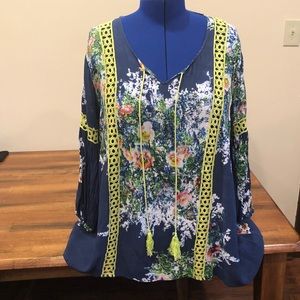 Gorgeous Velzera Boho Tunic Top or Minidress NWOT